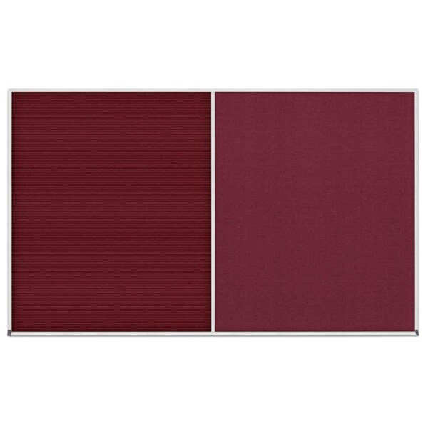 Enclosed Corkboard, 1 Door, 48"x36", 4" Fra